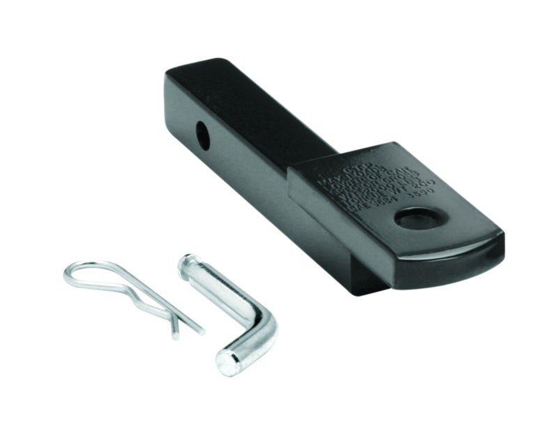 Draw-Tite 3590 Class I Trailer Hitch Ball Mount Drawbar, Fits 1-1/4 Inch Square Receiver, 0.625 Inch Rise, 2,000 lbs. Capacity, Black